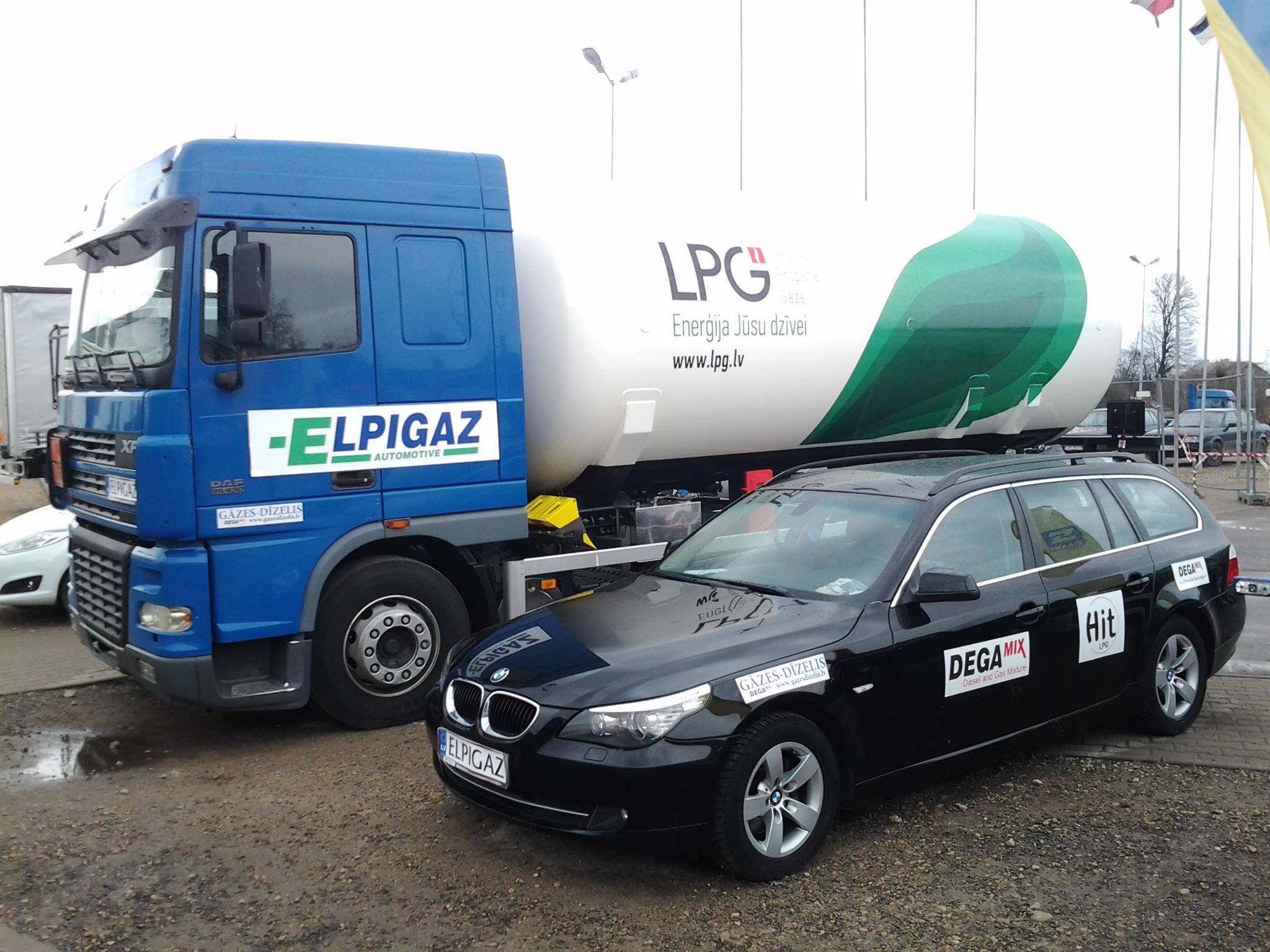 Kravas Automašīnu LPG/CNG